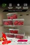 2 Lt and 1 Lt Transparent Plastic Storage Container - 20 Pieces with Lock and Lid - 3