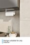 Metal Adhesive Paper Towel Napkin Holder - Iron Hanger - Towel Holder Bathroom Hanger - Multi-Purpose Hanger - 5