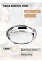 مصفاة مكرونة 33 سم مصفاة ستانلس ستيل رفيعة