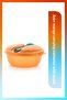 Eco Spoon Carrying Container Mango Airtight Practical Solution