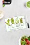Perfect Match |   Glass Cutting Board - Glass Cutting Board |   20cm X 30cm - 3