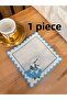 Spring Branch Pattern Embroidered 1 PCS Cocktail Napkin