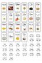 24 Pcs 48 Pieces Square Food Storage Container Set - Airtight, Kitchen, Pantry Organizer Legume Container - 2