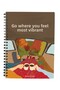 Gift - N046 A5 Design Spiral Notebook - Feel Alive