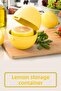 Freshness Preserving Lemon Storage Container - Lemon Shaped Storage Container Preserving from Odor - 3