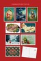 8 Pieces New Year New Year Santa Claus Winter Themed Postcard Set Message Card