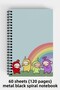 Teletubbies Themed A5 Spiral Hard Cover Notebook 120 Sheets