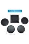 Pr4217 Round Leather Coaster and Tea Saucer Coaster with Luxury Wooden Stand - 3