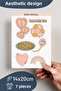 Motivational Themed Sticker Set - 7 Piece Sticker Set - Phone, Tablet, Notebook Laptop Compatible Stickers - 2