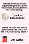 Happy Anniversary Balloon with Red Heart Romantic Anniversary Valentine's Day Marriage Proposal Supplies - 6