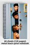 Friends Designed A5 Spiral Hard Cover Notebook 120 Sheets