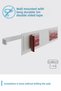 Adhesive Metal Paper Towel Napkin Holder - Adhesive Iron Hanger - Towel Holder Bathroom Hanger - 6