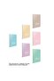 غطاء Pp مخيط بسلك A4 من Pastels 40 Yp دفتر ملاحظات مبطن - 2