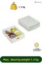 Hidden Drawer Organizer under Desk Storage Container White Color Model 5 - 4