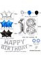 Mini Party Store Happy Birthday 18 Year Old Balloon Set - 4