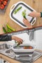 Foldable Multi-Purpose Cutting and Chopping Board –badya