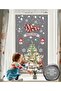 New Year's Glass Decorations - Rabbit and Airplane Themed Children's Room Sticker - 5