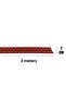 Christmas Theme Plaid Satin Ribbon 3 Meters Length 2 cm Width - 3