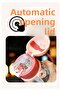 600 ML POLYCARBON DEER FLASKET WITH PIPET AUTOMATIC LID 20 CM LENGTH - 3