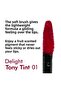 Tony Moisturizer Velvety - Long Lasting, Tint Delight, Cherry Pink Lip Care 8ml - 4