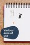 Vintage and Music Sticker Set, 12 Pieces Waterproof, Vintage Sticker, Journal, Memopad, Daily Compatible - 6
