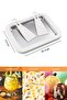 Household Korean Style Roll Ice Cream Pan with Spatula Yogurt Ice Cream Bowl Plate Ice Cream Making Apparatus - 6