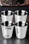Steel Cup Set 4 Pieces Fazio Giacinto Design - 2