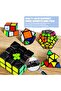 Intelligence Cube Set 2X2,3X3,Pyramid,Skewb,Megaminx Speed Cube Set of 5 - 4