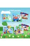 4 Sets - 48 Pieces Airplane, Car and Rainbow 3+ Felt Puzzle - 3 Years Old Puzzle T004 T042 - 2