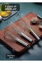 Set of 3 Steel Beater Egg Beater Cake Beater Soup Beater 20-25-30 cm - 2