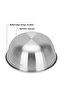 Stainless Mixing Bowl 22cm With Measuring Mark Upto 1800ml For Food Preparation, Baking, Cooking - 3