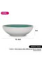 Bowl Celine Series 19.5X6cm Ceramic Azure - 2
