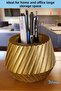 Pen Holder Desk Pen Holder Organizer Pen Holder Gold Color Model 21 - 3