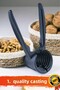 Real Cast Walnut Cracker Hazelnut Cracker Shell Does Not Splash, Does Not Rust, Does Not Tarnish, Does Not Break