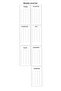 Medication Tracking and Meal List Chart Adhesive-Free Transparent Smart Paper Planner Board - 8