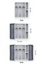 Double Sided Extendable, Adjustable Practical Drawer Cutlery, Ladle - 4