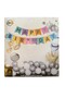 Luxury Happy Birthday Banner with Foil Gilding