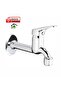 Open Close Chrome Mix Long Faucet Luxury Sink Garden Balcony Faucet