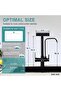 Kitchen Sink Faucet Dual Flow Purification Outlet Shower Waterfall 3 Functions Matte Black Imported 7 Years Warranty - 4