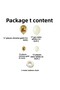 Balloon Set Chrome Gold-Retro White 60-Piece Balloon Chain Set - 2