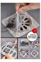 10 Pieces Bathroom Drain Strainer Hair Catcher Strainer Bathroom Shower Drain Clog Preventer Strainer