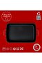 Cast Iron Tray Rectangular 22x30 Red