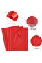 Pelur Paper - 20x30 Cm A4 - 100 Pieces Red Color - 5
