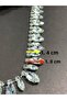 Cubic Zirconia/crystal stone/1 meter/silver - 7
