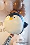 Cute Penguin Foil Balloon 59X54Cm - 3