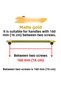 Tuğra Metal 160 mm 16 cm Furniture Kitchen Drawer Cabinet Cabinet Handle Handle Handles - Gold - 1 Piece - 4