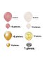 Retro Rosewood Gold Balloon Chain - 2