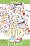 Colorful Sticker Book - 400 Pieces Sticker Book - Sticker Set