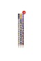 Pencil 1 Piece Patterned Cylinder Break Resistant