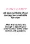 Purple Color Daisy Themed 5 Year Old Birthday Party Celebration Set - 3